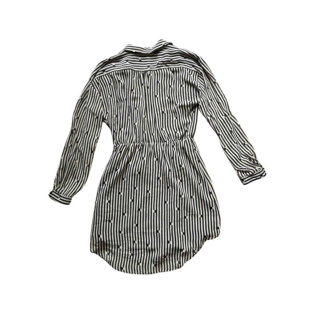 DV by Dolce Vita Cream & Black Shirt Dress - Med - Picture 3 of 3